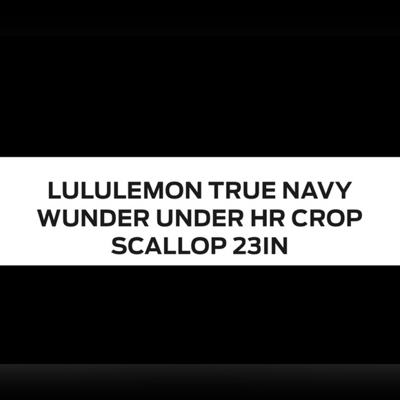 Lululemon Wunder under scalloped trim tight Barry’s Bootcamp branded lululemon - Picture 4 of 13